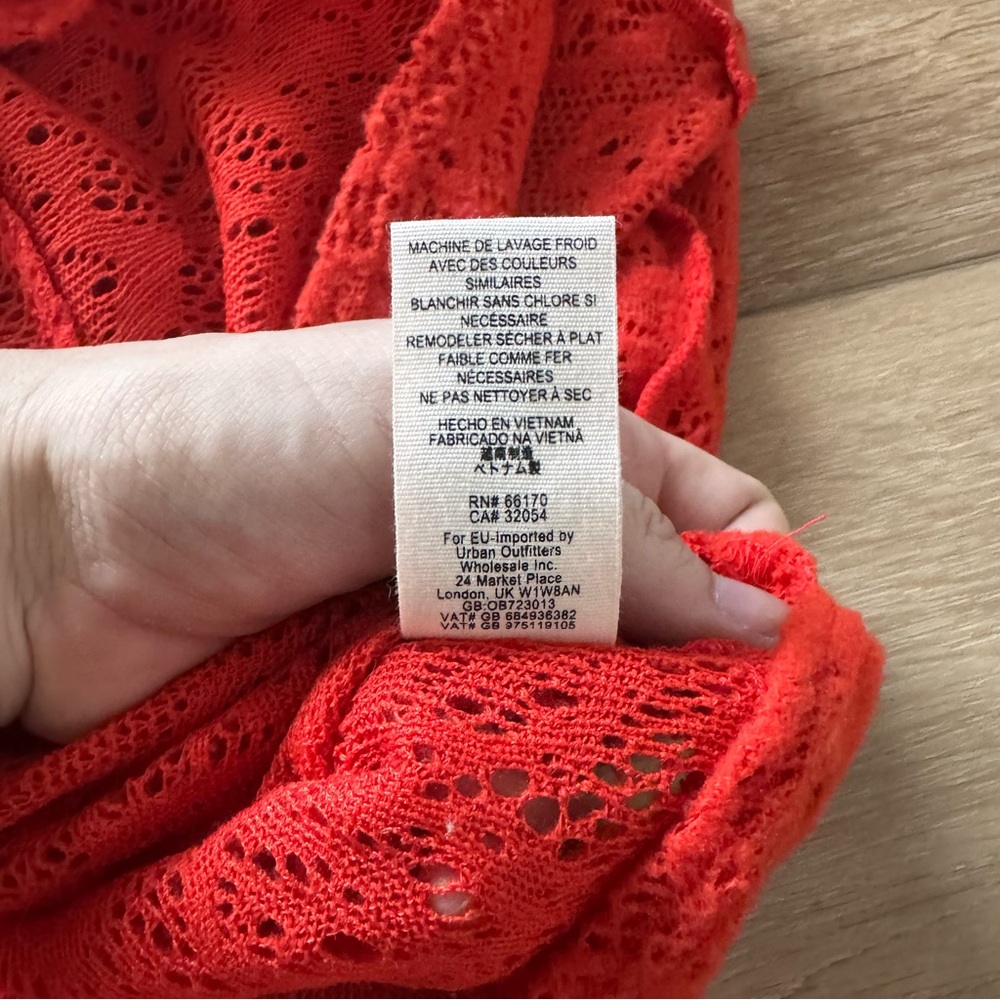 FREE PEOPLE Not Cold in This Floral Knit top - Picture 4 of 4